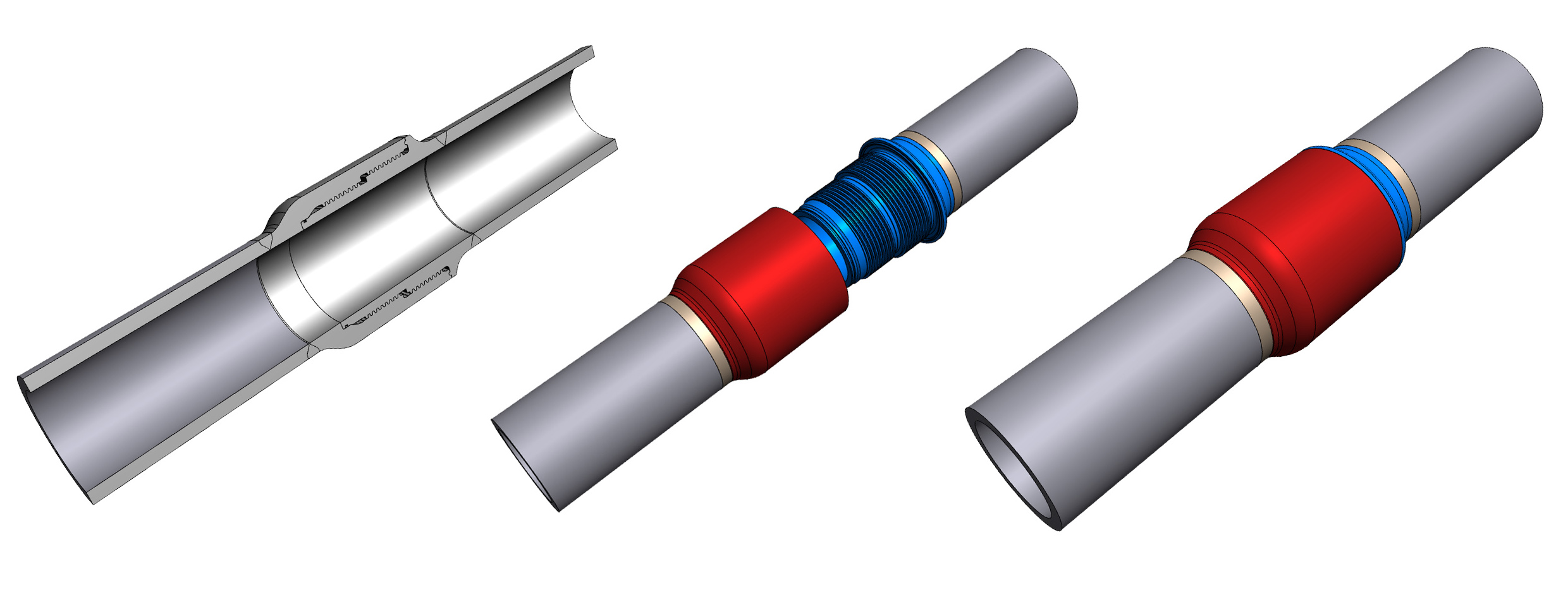 HMP Range Of Threaded Pipe Couplings